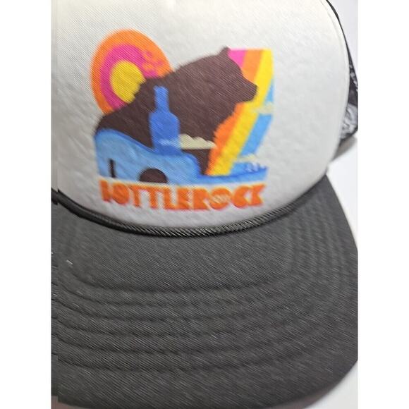 Bottlerock Music Festival Concert NapaValley CA Snapback Mesh Trucker Hat 2022 - Picture 3 of 9